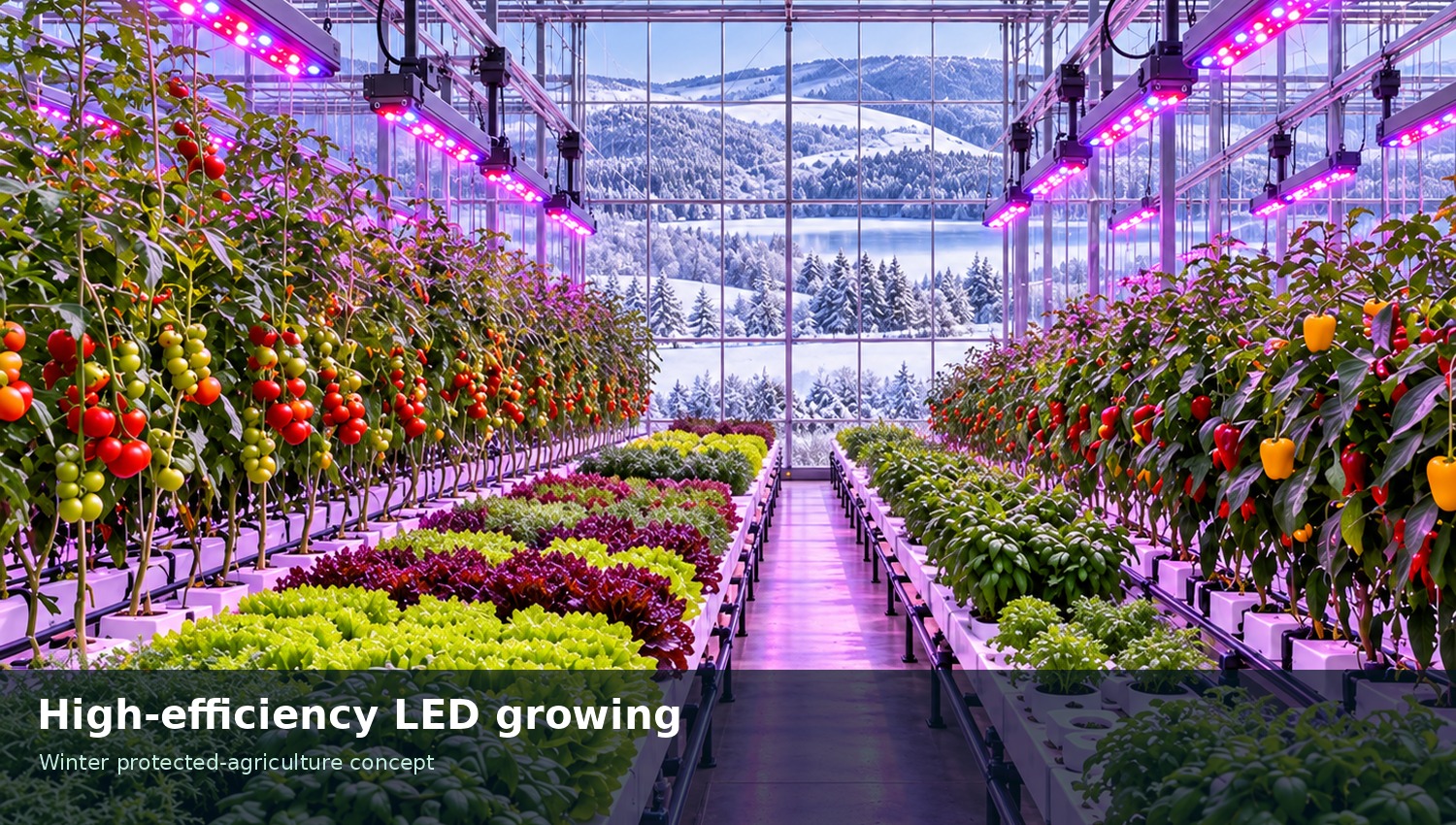 LED greenhouse concept