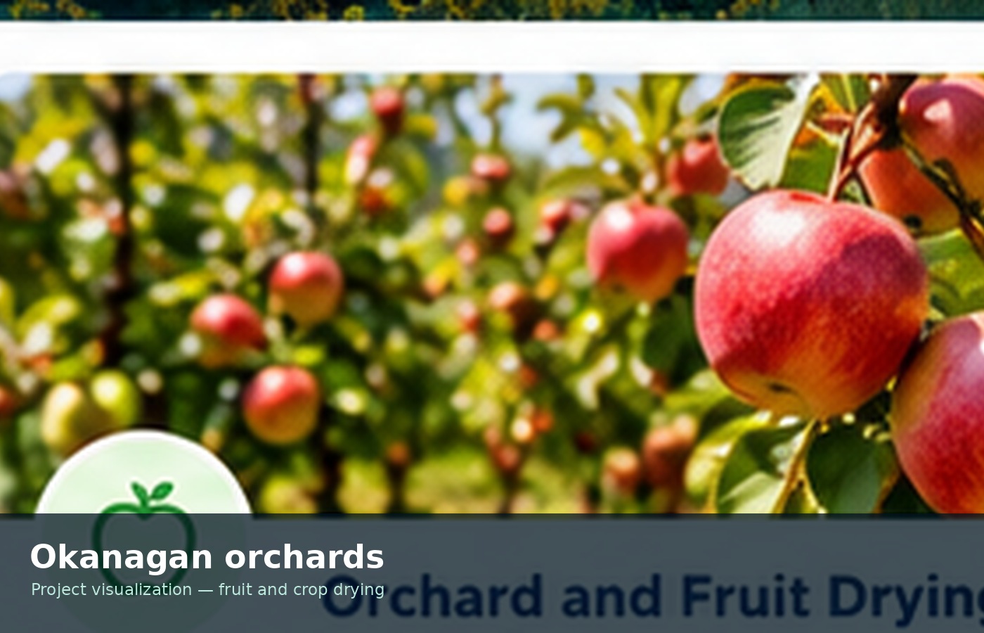 Okanagan orchard / crop drying